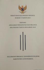 Penetapan APBKAL Tahun Anggaran 2023